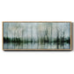 Mirrored Pond - Floater Framed Canvas Print