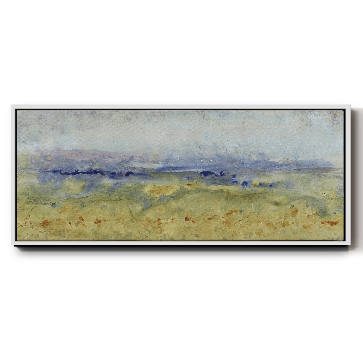 Open Terrain I - Floater Framed Canvas Print
