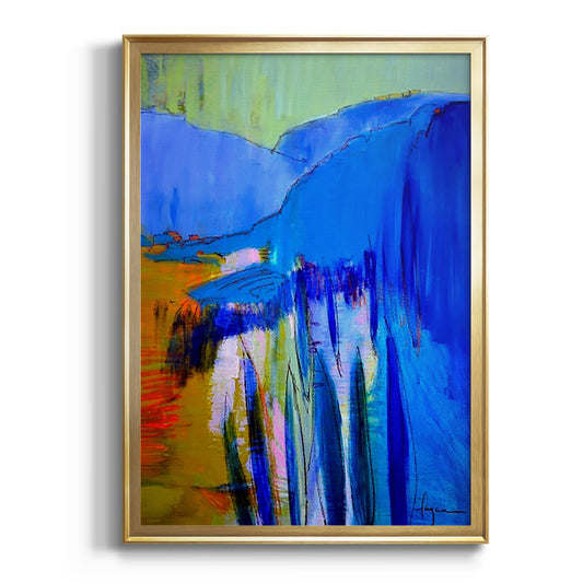 Fertile Dreams II - Modern Framed Canvas Print