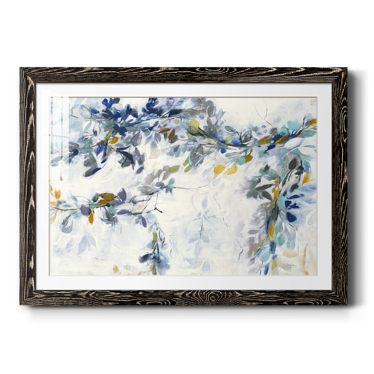 Gentle Gestures - Barnwood Framed Art Print