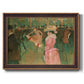 At the Moulin Rouge, The Dance - Ornate Framed Canvas Print