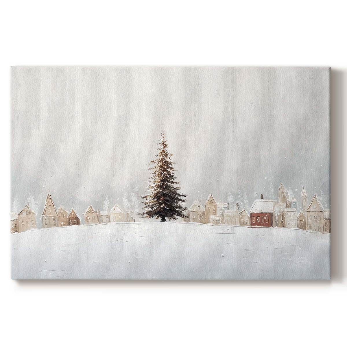 Silver Silence of Eve - Canvas Art Print