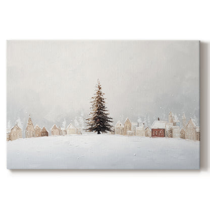 Silver Silence of Eve - Canvas Art Print