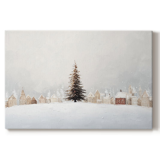 Silver Silence of Eve - Canvas Art Print