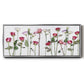 Rouge Moderne Panel - Floater Framed Canvas Print