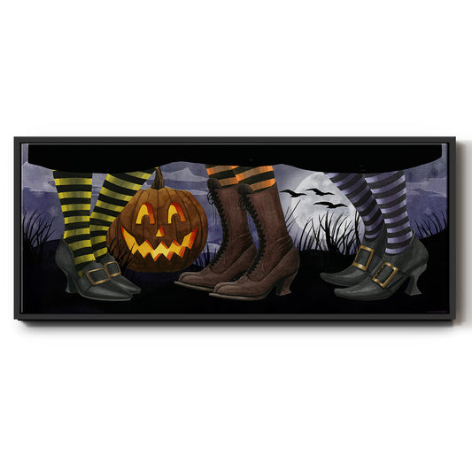 Midnight Magic Collection D - Floater Framed Canvas Print