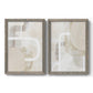 Quiet Affection I - Premium Framed Canvas 2 Piece Set - Ready to Hang