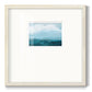 Azure Rising II Premium Framed Print Double Matboard