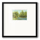Country Views III - Double Matboard Framed Print
