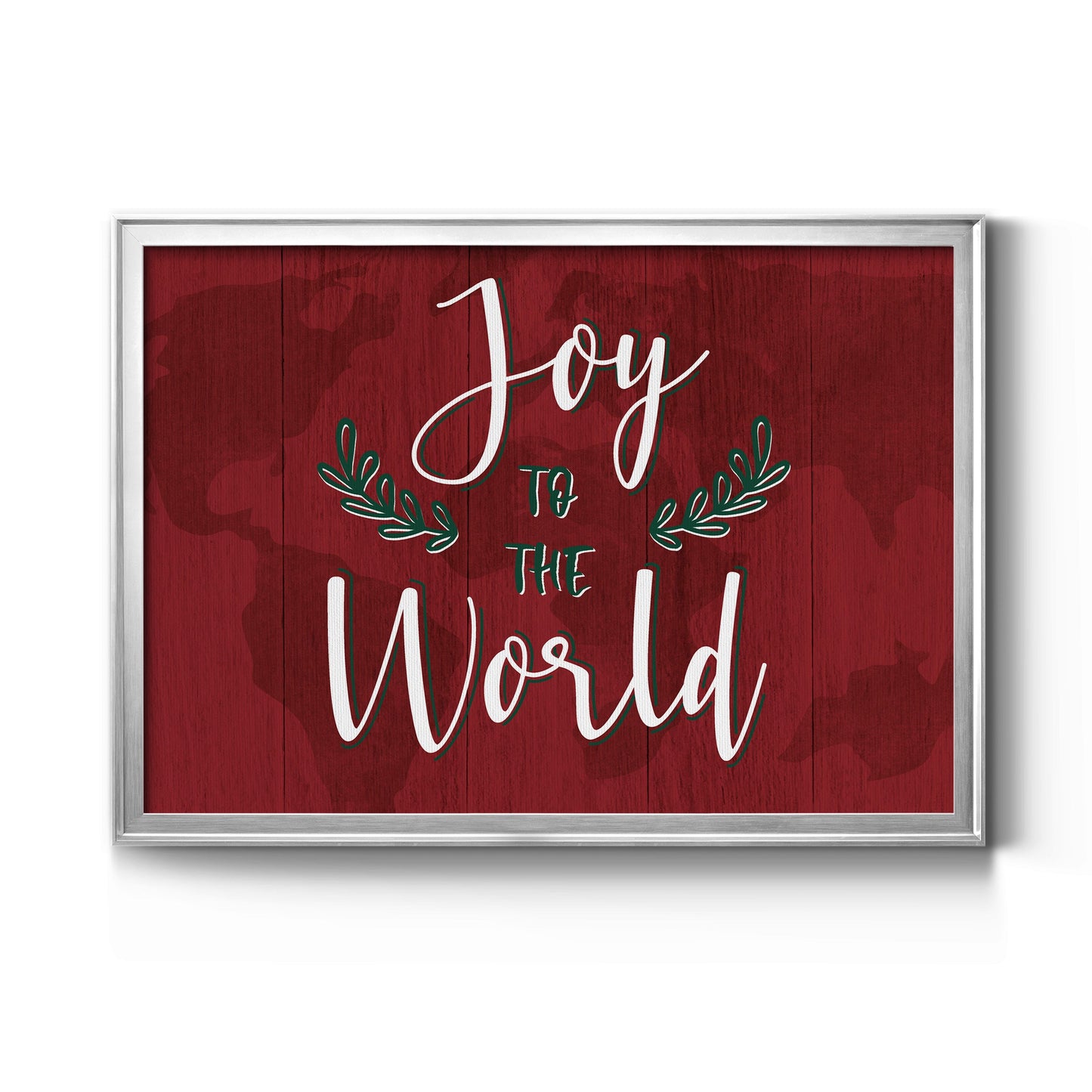 Joy to the World Premium Classic Framed Canvas - Ready to Hang