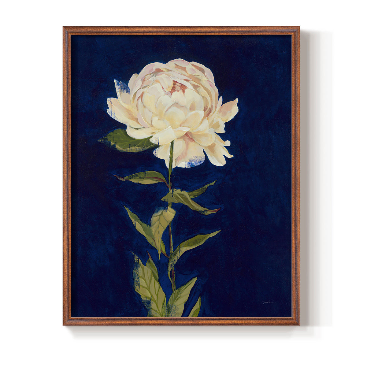 Pretty as a Peony I - Restickable Framed Art Print
