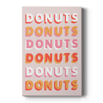 Donuts - Canvas Art Print