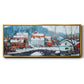 Sandviken, Norway 2, 1895 - Floater Framed Canvas Print