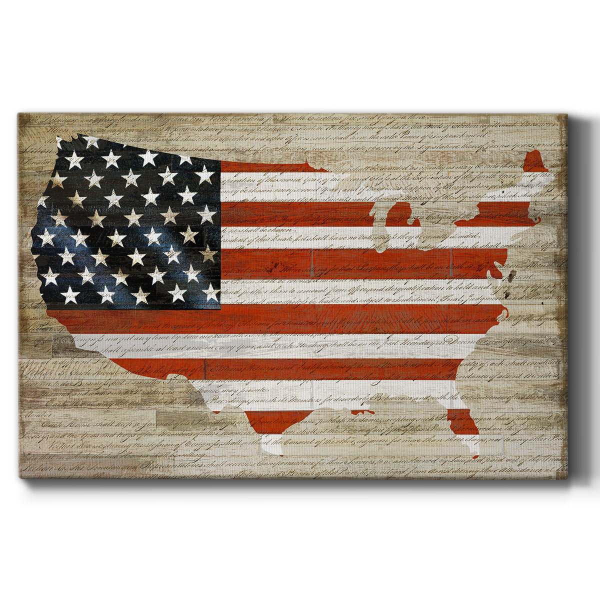 American Flag - Canvas Art Print