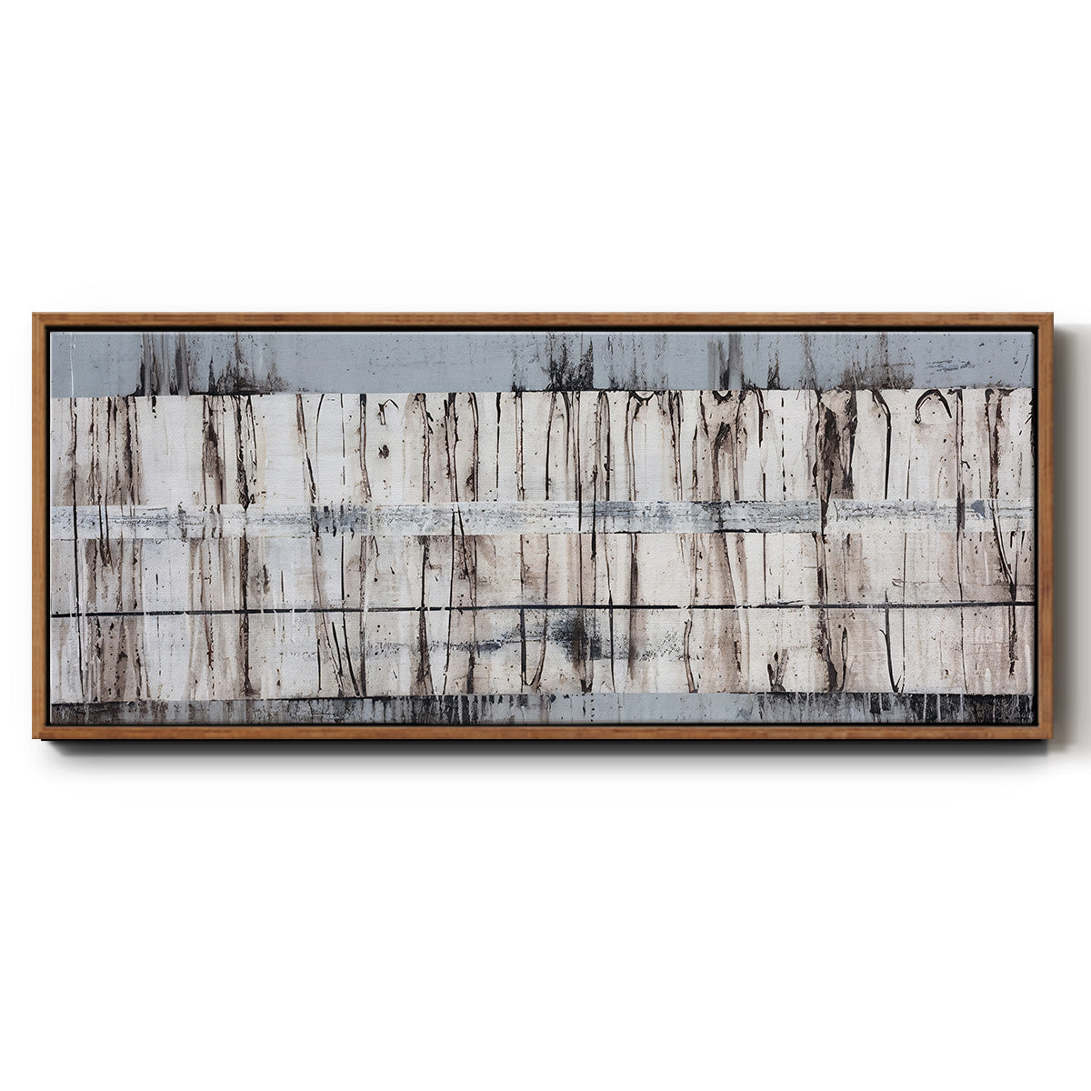 Granite - Floater Framed Canvas Print