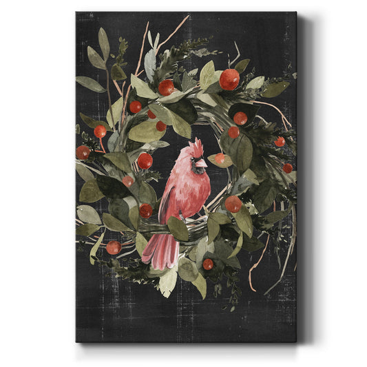 Christmas Cardinal II - Canvas Art Print