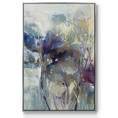 Meadow Saffron I - Floater Framed Canvas Print