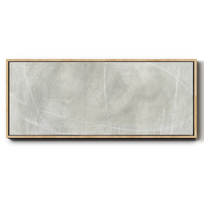 Stone Shadows I - Floater Framed Canvas Print