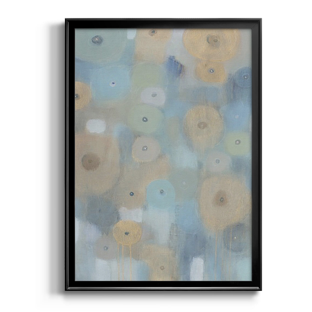 Spinning Wheels II - Modern Framed Canvas Print