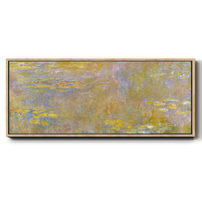 Water Lilies, 1907 - Floater Framed Canvas Print