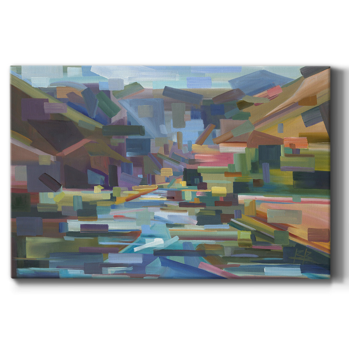 Pieces of Yakima Canyon - Canvas Art Print