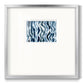 True Blue Wave II - Double Matboard Framed Print