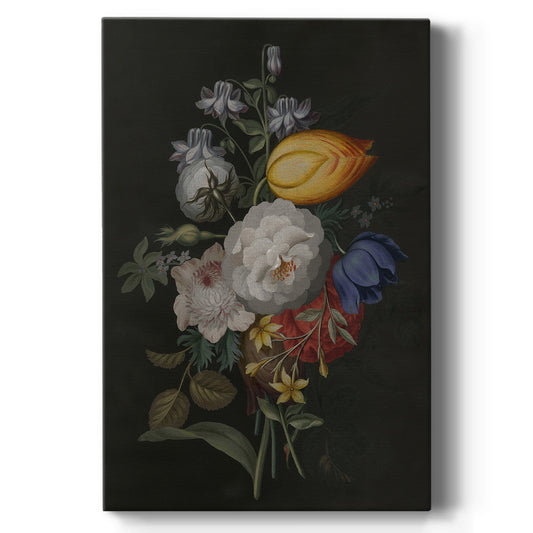 Dramatic Bouquet III - Canvas Art Print