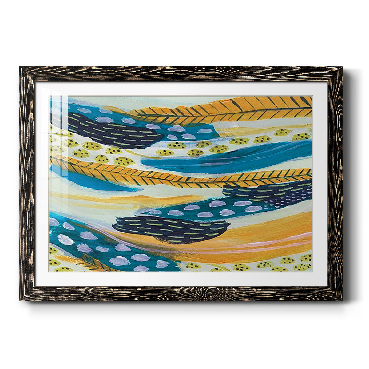 Feathery III-Premium Framed Print - Ready to Hang