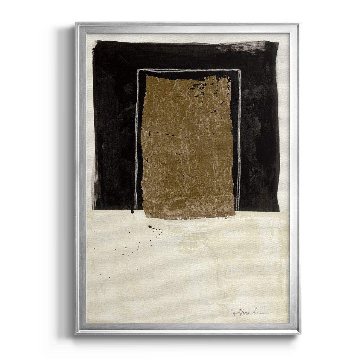 Standing Strong I - Modern Framed Canvas Print