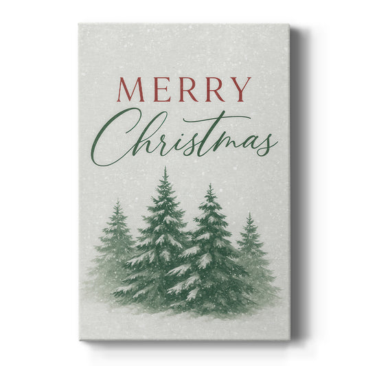 Silver Carol - Canvas Art Print