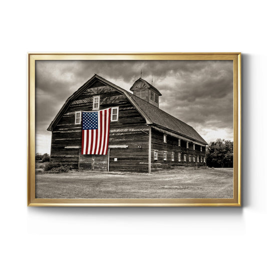 Modern Barn III Premium Classic Framed Canvas - Ready to Hang