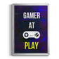 Gamer at Play VI - Modern Framed Canvas Print