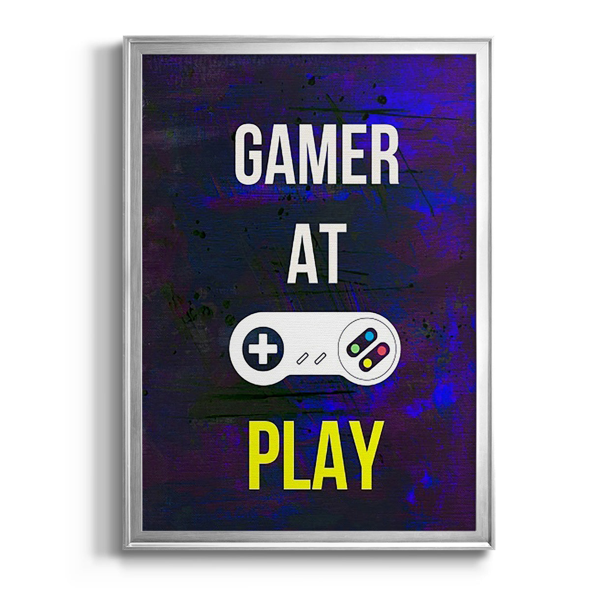 Gamer at Play VI - Modern Framed Canvas Print