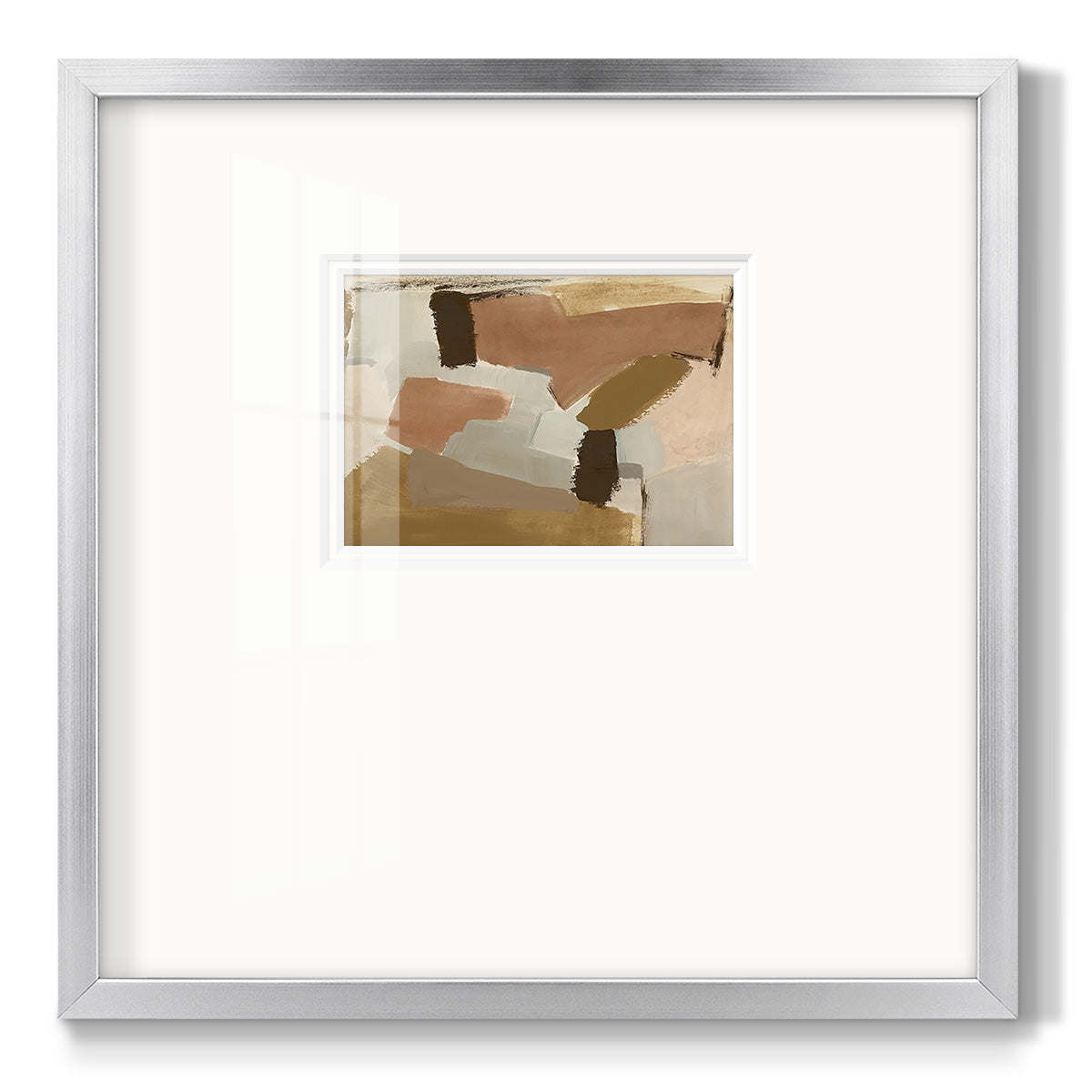 Almondine II Premium Framed Print Double Matboard