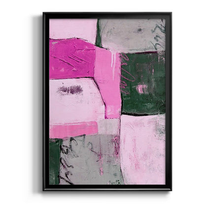 Party Mixer II - Modern Framed Canvas Print