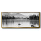 Mountain Reflection - Floater Framed Canvas Print
