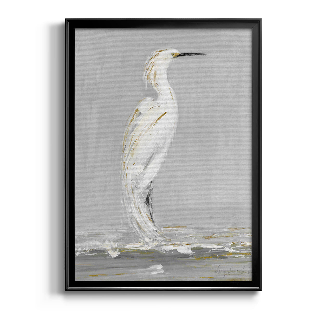 Coast Watching I - Modern Framed Canvas Print