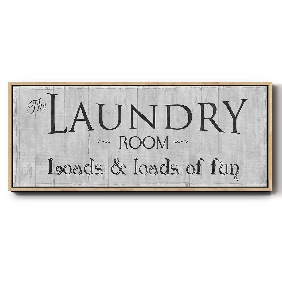 Loads of Fun - Floater Framed Canvas Print