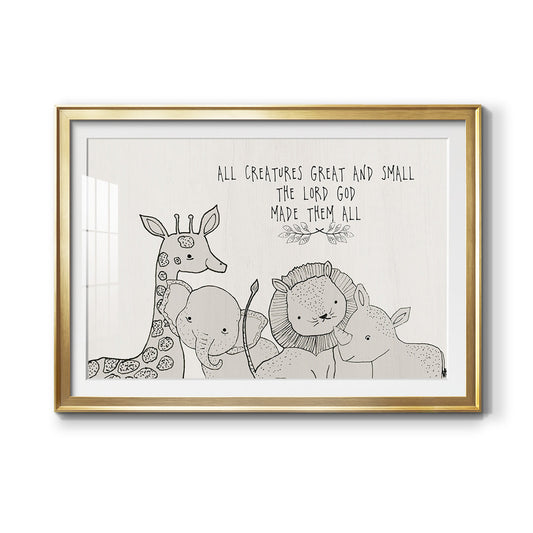 All Creatures Premium Framed Print - Ready to Hang