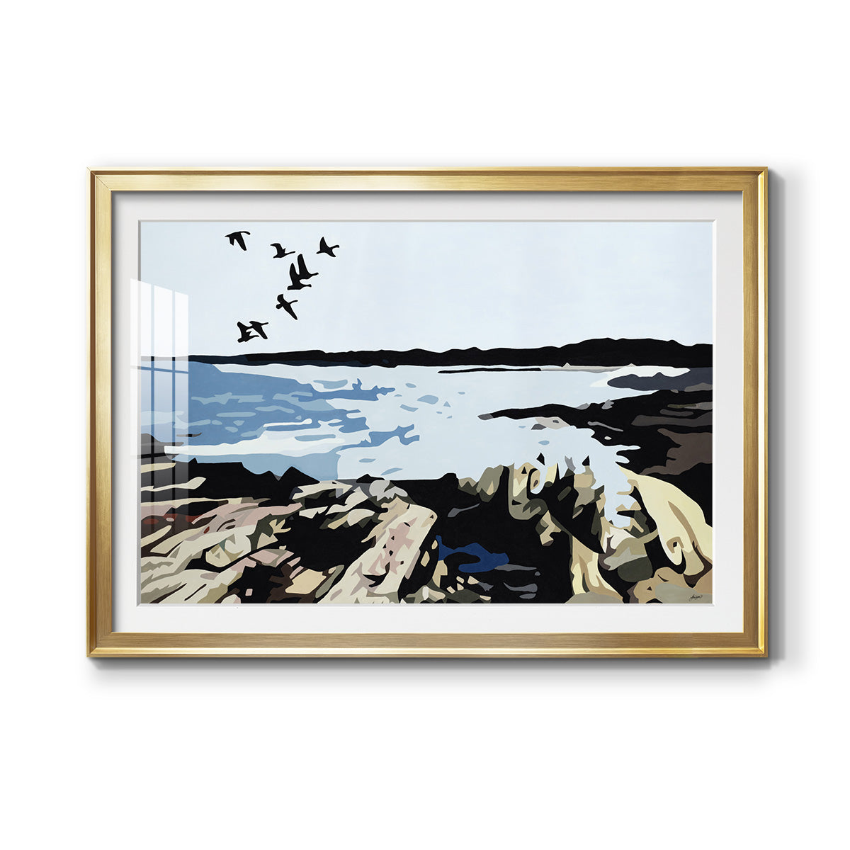 Maine Event Premium Framed Print - Ready to Hang