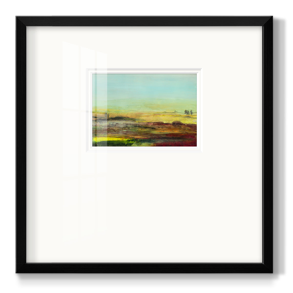Ethereal Landscape I - Double Matboard Framed Print
