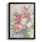 Blush Array I - Modern Framed Canvas Print