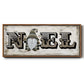Winter Wonderland Friend Noel - Floater Framed Canvas Print