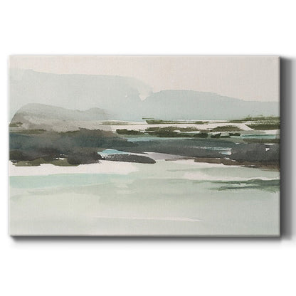 Turquoise Marsh I - Canvas Art Print