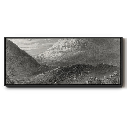 Cumberland Gap - Floater Framed Canvas Print