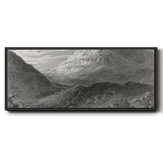Cumberland Gap - Floater Framed Canvas Print
