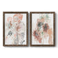 Petal Drift III - Premium Framed Canvas 2 Piece Set - Ready to Hang