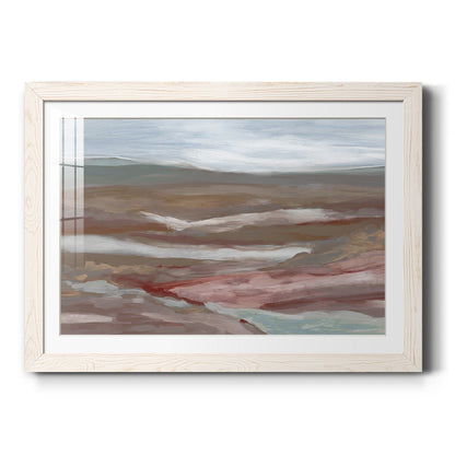 Valley of Fall - Barnwood Framed Art Print