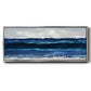 Beach Summer Surf - Floater Framed Canvas Print