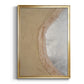 Silver Lake III - Modern Framed Canvas Print